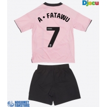 Leicester City Issahaku Fatawu #7 Rezervni Dres za djecu 2025-26 Kratak Rukav (+ Kratke hlače)